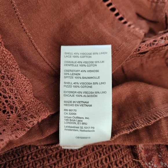 Free People Maggie Lace Tank Top in Coconut Shell - Picture 8 of 8